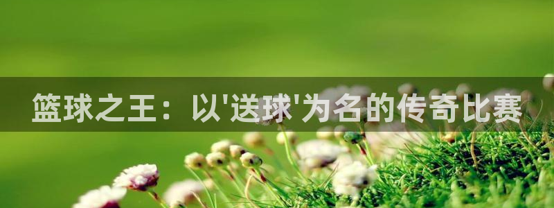 悟空体育平台官网入口网页版：篮球之王：以\'送球\'为名的传